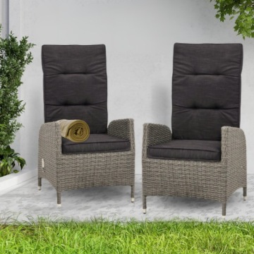 Складное кресло Technorattan Grey Chair 4 шт Брисбен
