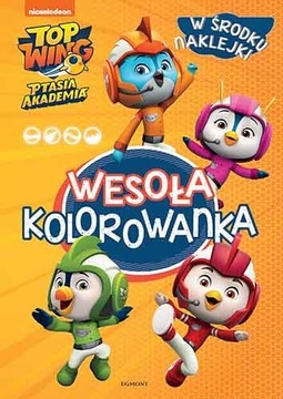 Top Wing Ptasia akademia Wesoła kolorowanka Naklej