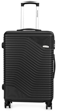 СРЕДНИЙ ЧЕМОДАН на колесах БАГАЖ из прочного ABS XL САПФИР