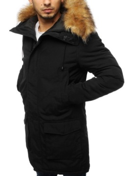 КУРТКА ЗИМНЯЯ МУЖСКАЯ С КАПЮШОНОМ, размер. М