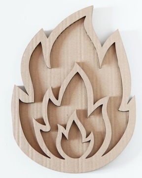 Sensokarton Płomień