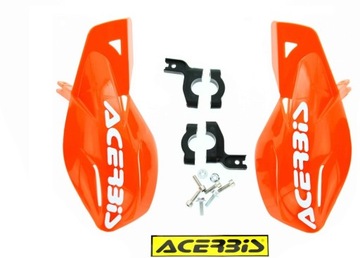 Acerbis Handbary MX UNIKO pomarańczowy Osłony dłoni