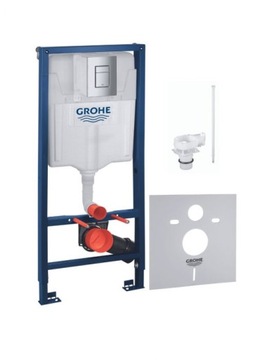 GROHE STELAŻ RAPID SL 5W1 PRZYCISK CHROM Z REDUKTOREM WYPŁYWU WODY