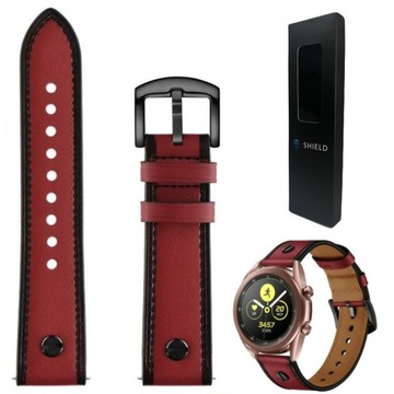 SKÓRZANY PASEK DO AMAZFIT GTR 2 2e 3 3 PRO GTR 47mm STRATOS 2 2S 3 4 BIP 5