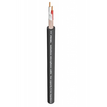 PROEL HPC210 BK KABEL MIKROFONOWY CENA ZA 1 METR