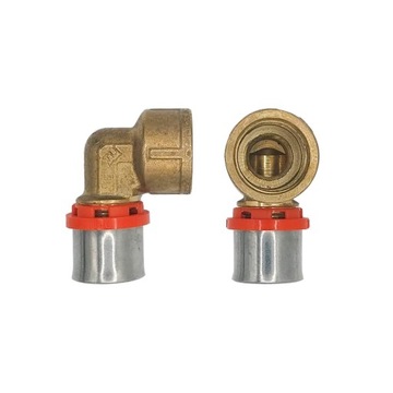 Kolano gw 16x1/2 zaprasowywane typu PEX Sigma-Li