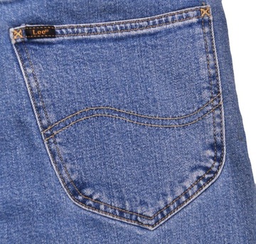 LEE spodnie STRAIGHT jeans DAREN ZIP FLY _ W38 L34