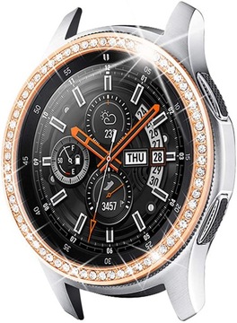 RING BEZEL SAMSUNG GALAXY WATCH 46mm GOLD CYRKONIE