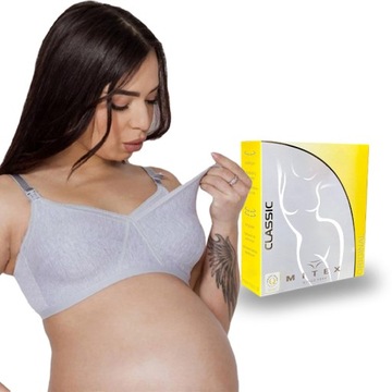 Biustonosz do karmienia bawełniany Mitex milky 75F