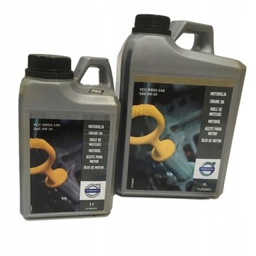 VOLVO OLEJ MOTOROVÝ 0W20 VCC-RBS0-2AE 6L OE 31392
