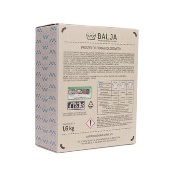 Balja Набор стирального порошка для белого и цветного белья