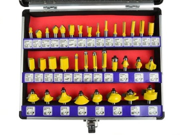 НАБОР КОНЦРЕЗОВ ДЛЯ ДЕРЕВА, 35 фигурных предметов