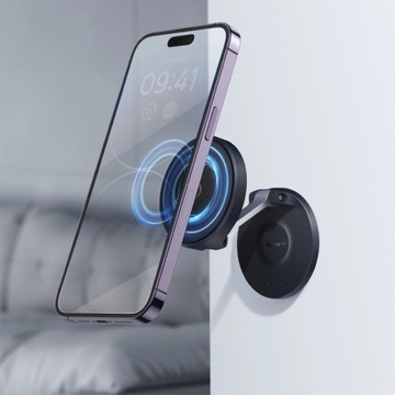 Магнитный самоклеящийся гелевый держатель MagSafe для автомобильных зеркал