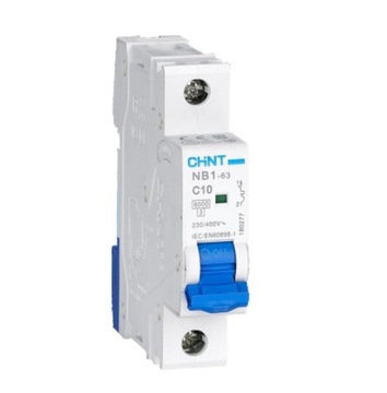 Wyłącznik nadprądowy NB1-63 1P C10A 180277 CHINT