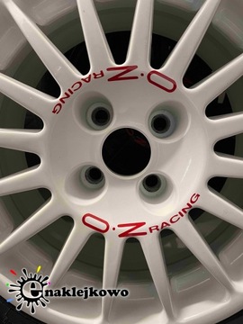 Наклейки OZ RACING на корпус обода, 8 шт.