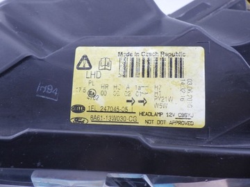 FORD FIESTA MK7 08- EU SVĚTLO PŘEDNÍ LEVÝ