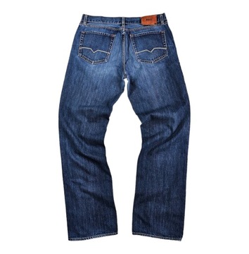 Spodnie Jeansowe HUGO BOSS Orange Dżins Niebieskie Męskie Denim 36x36