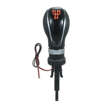 РУЧКА ПЕРЕКЛЮЧЕНИЯ ПЕРЕДАЧ АВТОМОБИЛЯ, LED, 5-ступенчатая