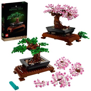 REALISTYCZNE DRZEWO DRZEWKO BONSAI LEGO CREATOR ZESTAW NA PREZENT XXL