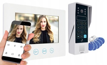 Wideodomofon IP Videodomofon WiFi BRELOKI TELEFON