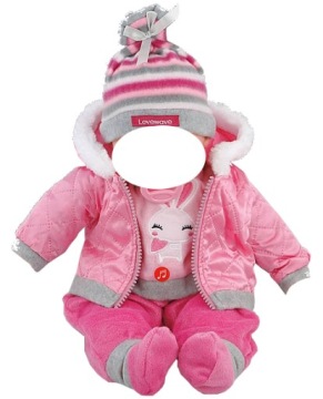 Детская одежда для кукольной куртки клоун ведра для бодинопок