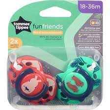 Tommee tippee smoczek 18-36m 2szt. fun symetryczny