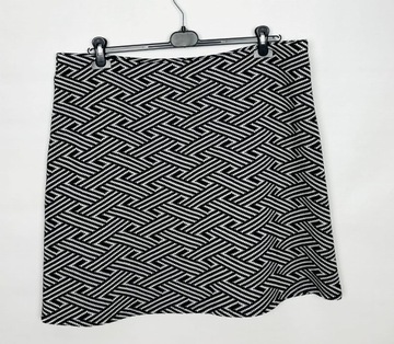Spódnica prosta geometryczny wzór 4XL 48 Dorothy Perkins