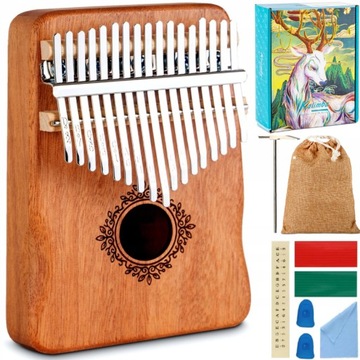DREWNIANA KALIMBA INSTRUMENT AFRYKAŃSKI MUZYC