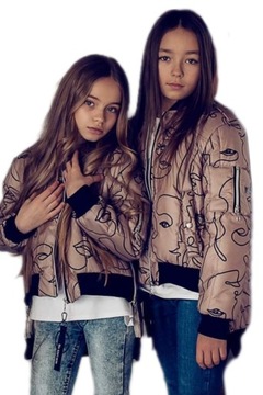 Kurtka pikowana dziewczynka Kids by Voga Italia128