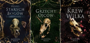 DZIECI STARYCH BOGÓW Agnieszka Miela Tomy 1-3 Komplet