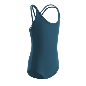 БАЛЕТНОЕ БОДИ ПАВЛИНОВЫЙ СИНИЙ 140 БАЛЕТНЫЙ НАряд