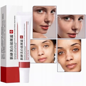 Krem Wybielający Usuń Ciemny Melasma Melanina 20g