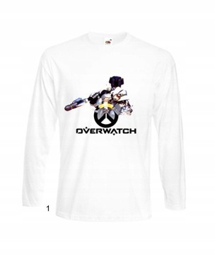 BLUZKA MĘSKA WZORY Overwatch OVER WATCH