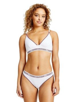 TOMMY HILFIGER MAJTKI DAMSKIE BIKINI 1P WHITE r.S