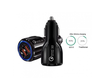 АВТОМОБИЛЬНОЕ ЗАРЯДНОЕ УСТРОЙСТВО QUICK CHARGE 3.0 QC