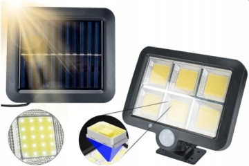 Галогенная солнечная панель LED 12W на открытом воздухе