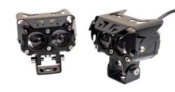 Светодиодные мотоциклетные галогенки 40Вт, три режима работы