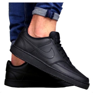 buty męskie Nike czarne trampki sportowe sneakersy