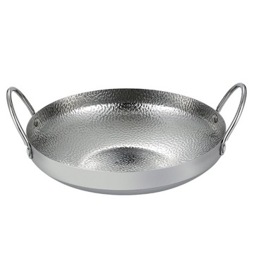 Wok ze stali nierdzewnej