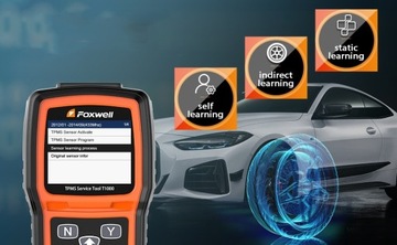 Foxwell T1000 FOB Система контроля давления в шинах Инструмент TPMS