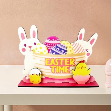 Пасхальный отдельно стоящий деревянный стол