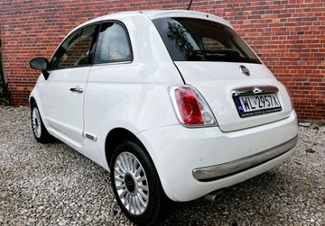 Fiat 500 II Seria 1 1.2 69KM 2012 Fiat 500 Lounge Panorama bluetooth czujniki Warszawa gwarancja w cenie VW, zdjęcie 2