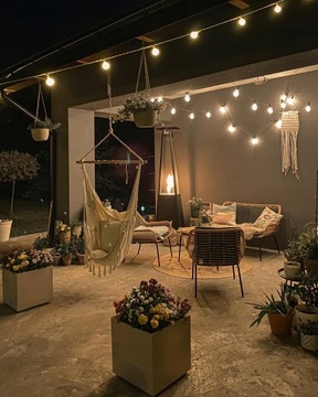 Ogrzewacz gazowy Umbrella stalowy czarny 12 kW kpl