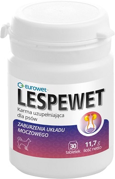 LESPEWET PIES 30 tabletek