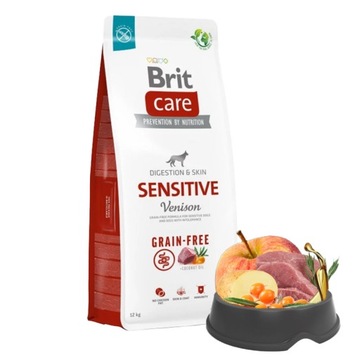 BRIT CARE SENSITIVE VENISON POTATO DZICZYZNA 12kg