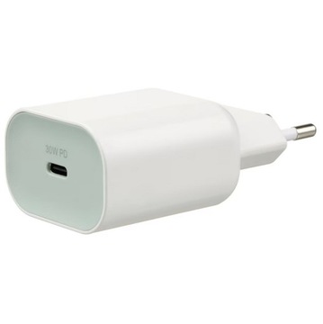 Ładowarka 1 port USB C 30 W szybkie ładowanie IKEA SJÖSS biała