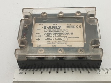Контактор SSR ANLY ASR-3PH50DA-H 3 фазы, 12–32 В постоянного тока