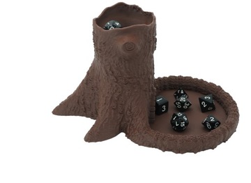 Башня кубиков друида - Башня кубиков Коричневый шоколад