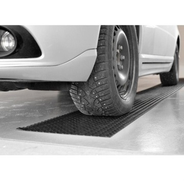 Mata gumowa warsztatu garażu 550x40cm nie brudzi podłogi