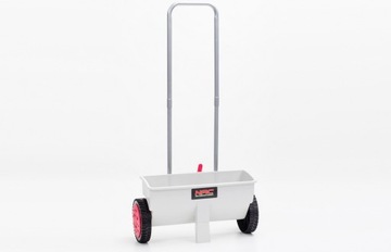 SIEWNIK do trawy ROZSIEWACZ do nawozu NAC 45cm 12 litrów z REGULACJĄ +KÓŁKA